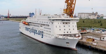 Uuteen Mercy Shipsin kelluvaan sairaalaan, Global Mercy -alukseen, tulee neljä Wärtsilä 32 -moottoria.