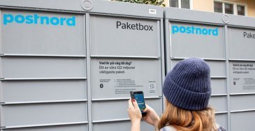 PostNord pystyttää verkkokauppaostoksille satoja uusia pakettiautomaatteja
