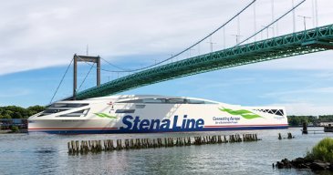 Kuvassa Stena Linen aiemmin uutisoima fossiilivapaata polttoaineitta käyttävä sähköakuilla toimiva Stena Elektra -alus, jonka yhtiö ottaa käyttöön Göteborg-Fredrikshavn-reitillä.