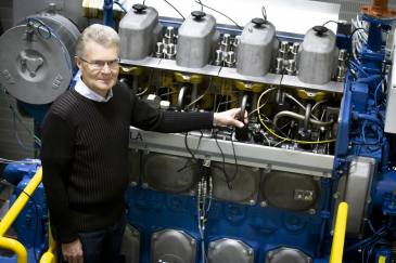 Professori Seppo Niemi kertoo, että Vaasan yliopiston VEBIC-tutkimuslaboratorioon valmistellaan vetypolttoainejärjestelmän rakentamista.
