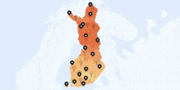Visit Finland kehitti matkailijoille ruskavahdin