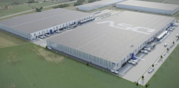 DSV rakentaa Ruotsin Landskronaan isoa 175 000 neliön logistiikkakeskusta.