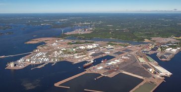 HaminaKotkan satamalla oli vahva tammikuu