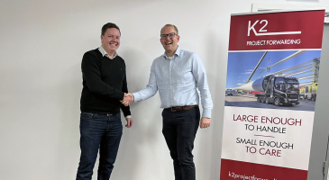 Meriauran Mathias Mattson ja K2 Project Forwardingin Odd J Pedersen.