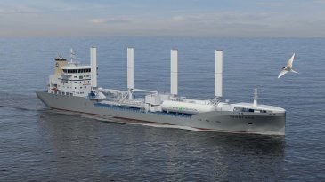 Auramarinen polttoaineen syöttöjärjestelmiä Terntankille