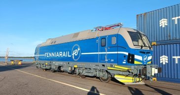 Fenniarail sai ensimmäisen Vectron-sähköveturinsa