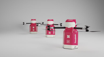 Foodora aloittaa Drone-kuljetukset Ruotsissa