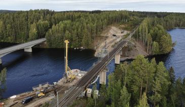 Kiteen myöhässä oleva ratasiltahanke etenee