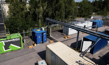 VTT käynnisti hiilidioksidin talteenottolaitoksen