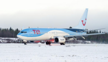 TUI lentää Kajaaniin Amsterdamista