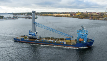 Stevecolle Kotkaan uusi Gottwald-satamanosturi