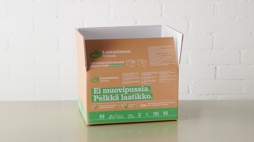 UPM:n paperi-innovaatio korvaa muovin pakasteleipien pakkauksissa