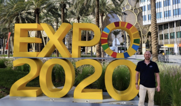 Dubai EXPO 2022 ja CHS Air & Sea Oy:n toimitusjohtaja Juha Harjula