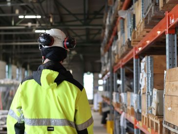 Tampereen logistiikkakeskus.