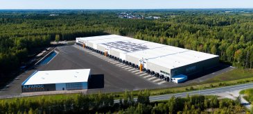 Alfarocin Tuusulan logistiikkakeskus.