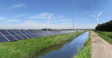Hollantiin nousee hybridienergiapuisto
