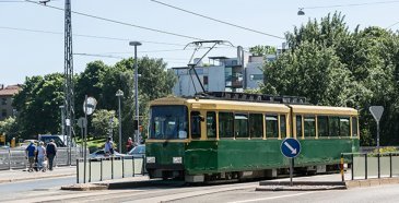 Joukkoliikenne tukee Helsingin keskustaa