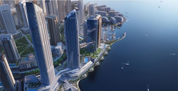 Koneen hissit Dubain pilvenpiirtäjään