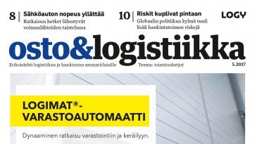 Osto&Logistiikka 5/2017 on ilmestynyt