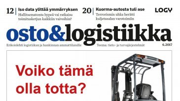 Osto&Logistiikka 6/2017 on ilmestynyt