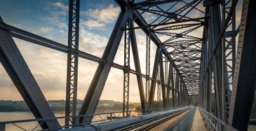 Rautatiesilta Kouvolassa