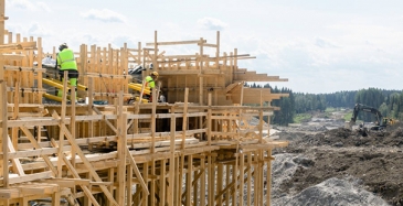 Visulahden risteyssilta valmis loppuvuodesta