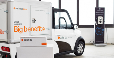 Zalando kokeilee Hampurissa verkkokauppatuotteiden sähköautojakelua.