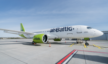 airBaltic lentää päivittäin Tampereelta Amsterdamiin ja Riikaan