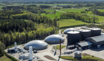 Gasum avasi Göteneen biokaasulaitoksen Ruotsissa