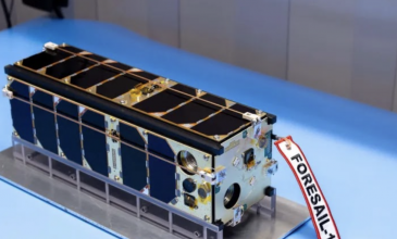 Tiedesatelliitti Foresail-1 on nyt avaruudessa