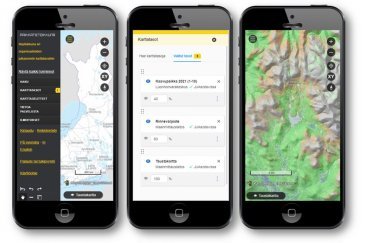 Paikkatietoikkunasta on nyt myös mobiiliversio