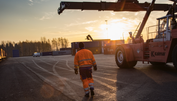 Kouvolassa rakennetaan kestävän logistiikan tulevaisuutta