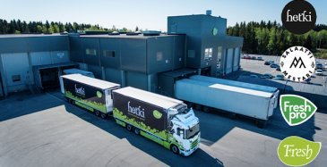 Kuluttajapakattujen salaattien Suomen markkinajohtaja Fresh Servant panostaa logistiikkaan