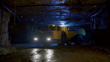 Epirocin kaivosauto on fossiilivapaasta teräksestä