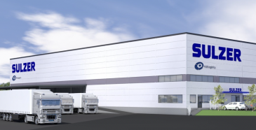 Sulzerin Kotkan uusi logistiikkakeskus valmis