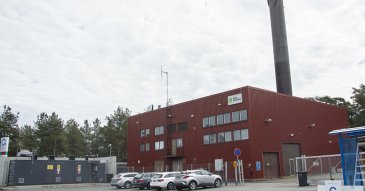 Tiilimäen lämpökeskus.