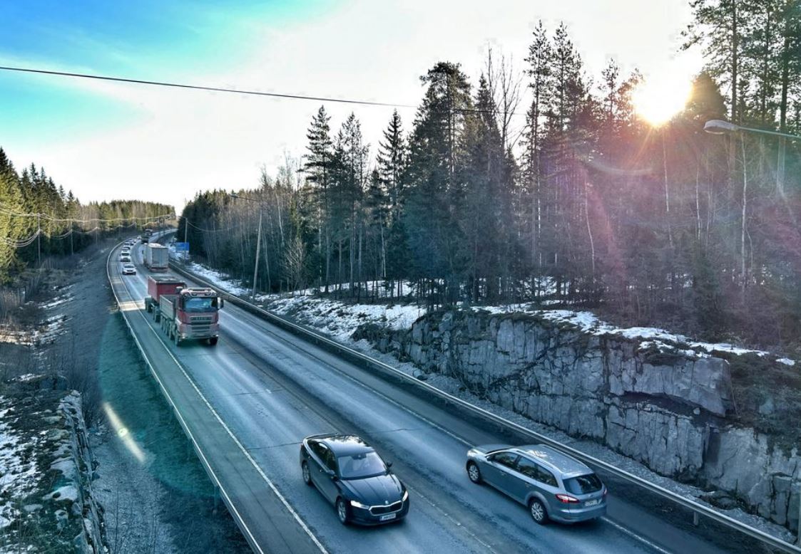 Valtatie 9 parannushanke on saanut rahoituksen. Kuva: Eeva Osa