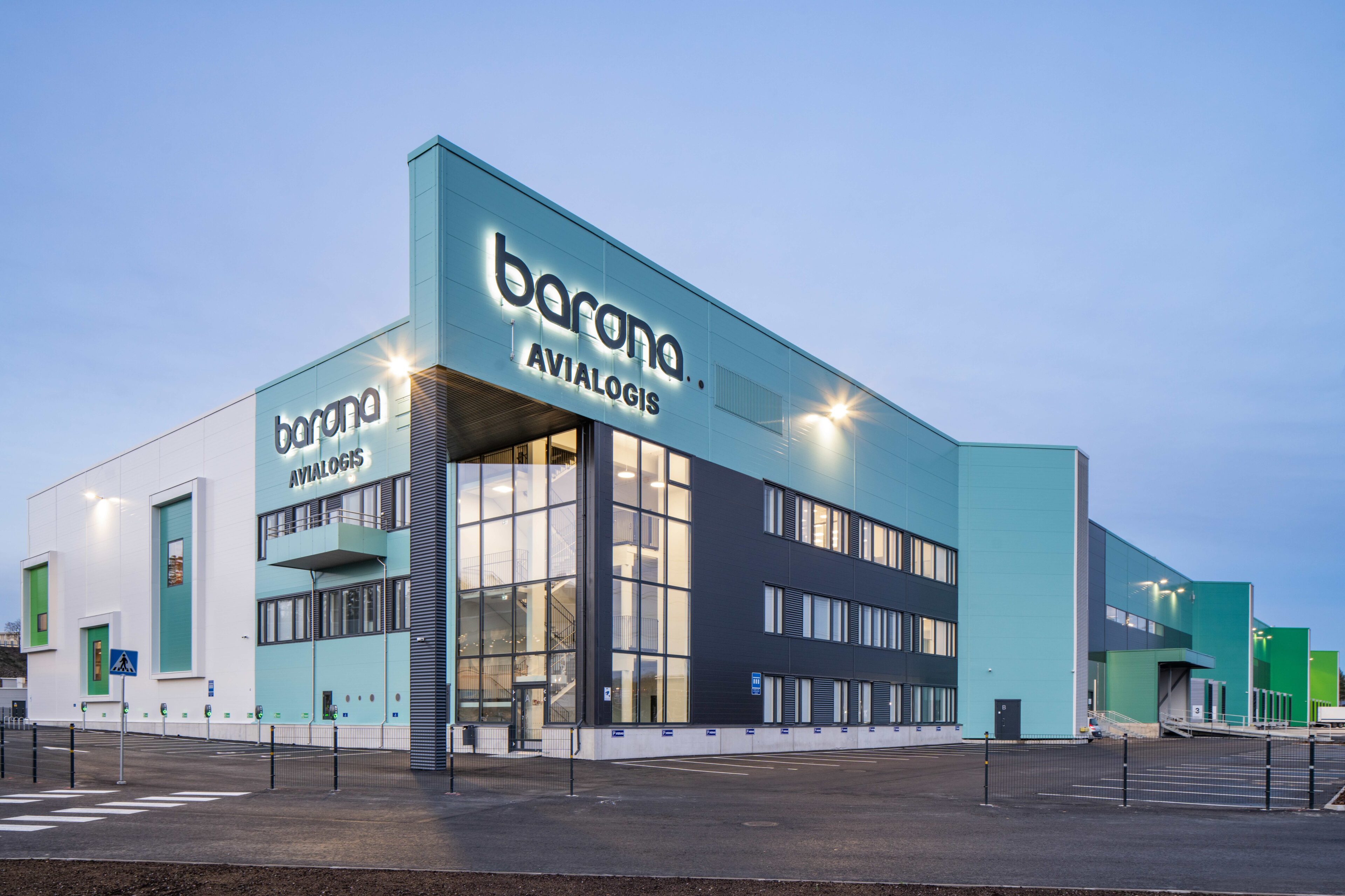 Avialogis-logistiikkakeskus. Kuva: Barona